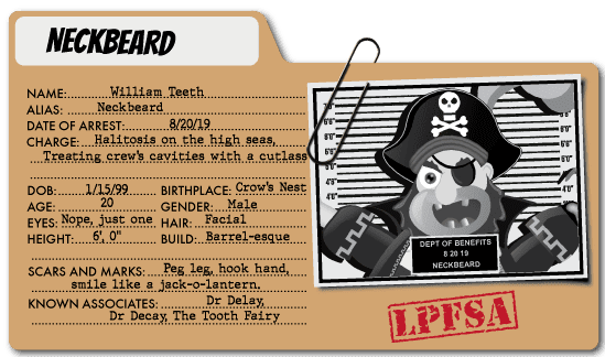 Neckbeard - Vision and Dental Benefits Villain